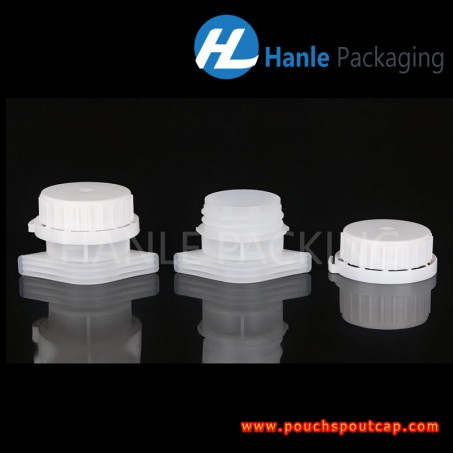 Dia 33mm spout cap for large standing pouch, liquid spout matched 5l doypack lid - HL330W Dia 33mm spout cap for large standing pouch, liquid spout matched 5l doypack lid - HL330W